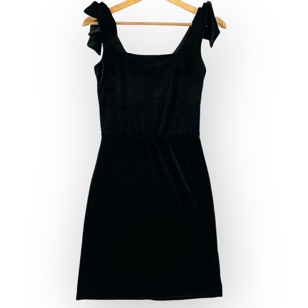 Aqua Black Mini Dress
